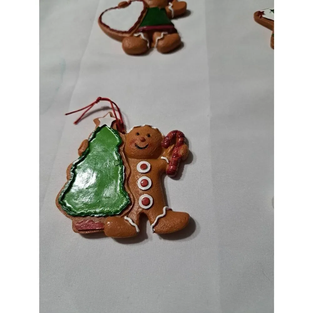 6 Vintage Christmas Holiday Ornaments You Can Personalize Snowmen Gingerbread